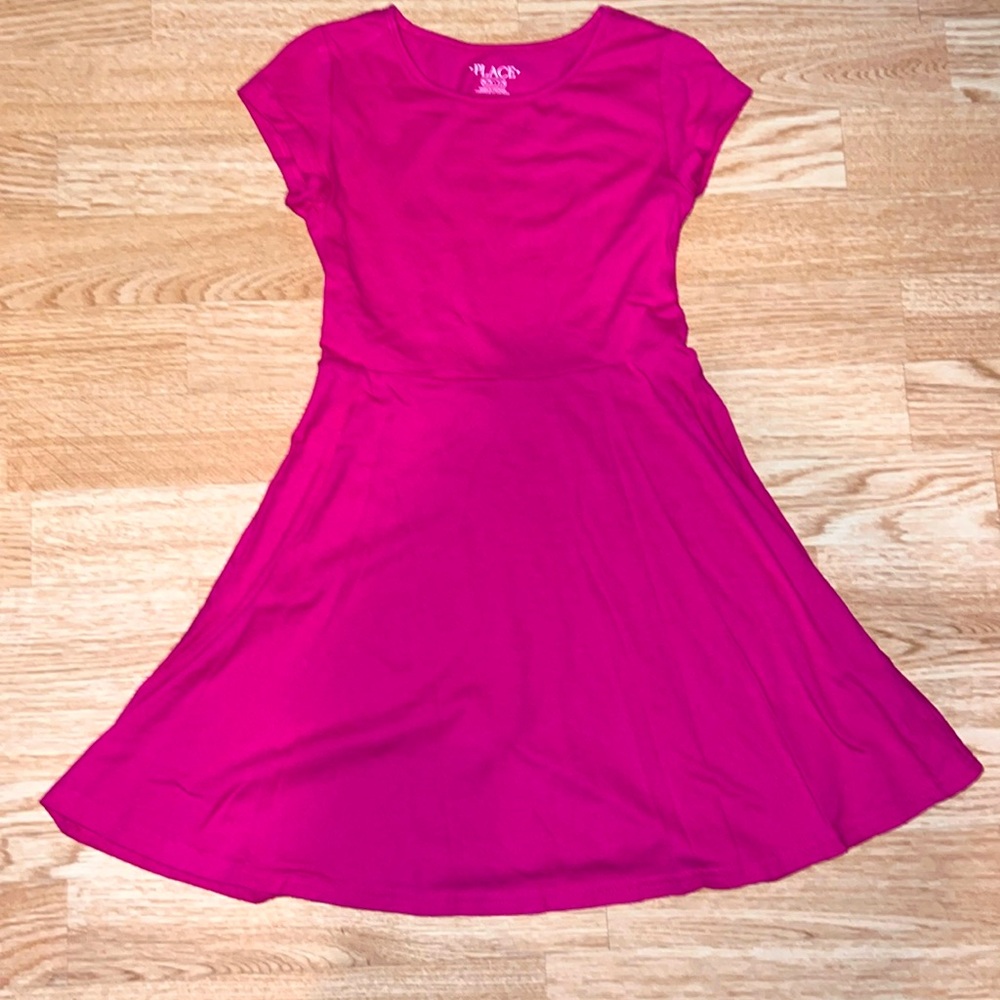 The Children's Place Pink Short Sleeve Dress Size 7/8